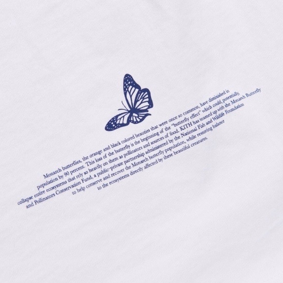 kith butterfly tee